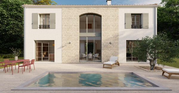 Terrain + maison par Alliance Constructions Aquitaine à Beaupuy