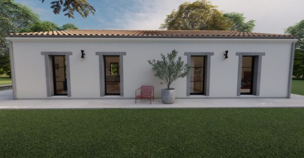 Terrain + maison par Alliance Constructions Aquitaine à doulezon