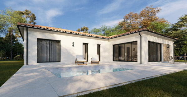Terrain + maison par Alliance Constructions Aquitaine à Bazas