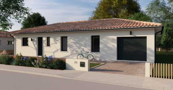 Terrain + maison par Alliance Constructions Aquitaine à Beaupuy