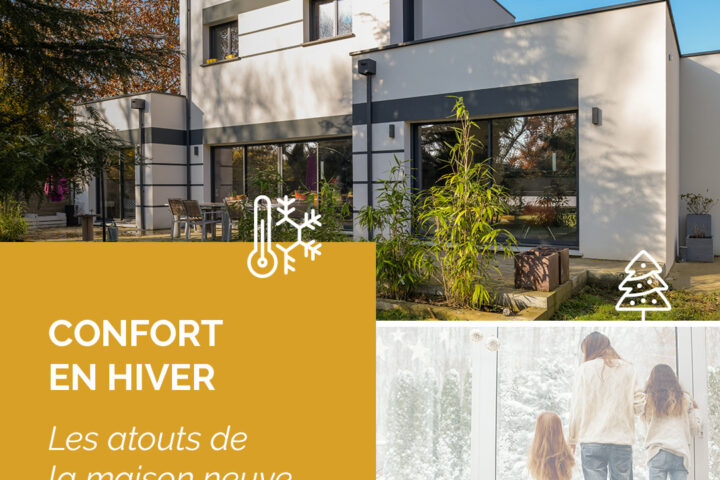 Modèle de maison Confort d&rsquo;hiver, par Alliance Constructions Aquitaine