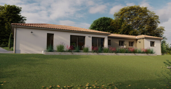 Terrain + maison par Alliance Constructions Aquitaine à Landiras
