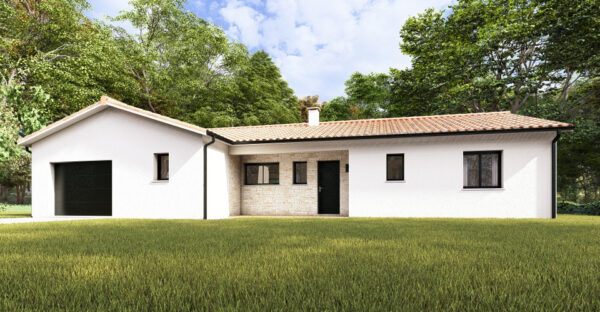 Terrain + maison par Alliance Constructions Aquitaine à Portets