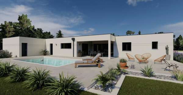 Terrain + maison par Alliance Constructions Aquitaine à Saint-Magne