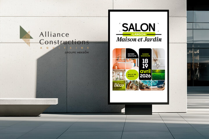 Modèle de maison SALON DE LA MAISON DE LANGON, par Alliance Constructions Aquitaine