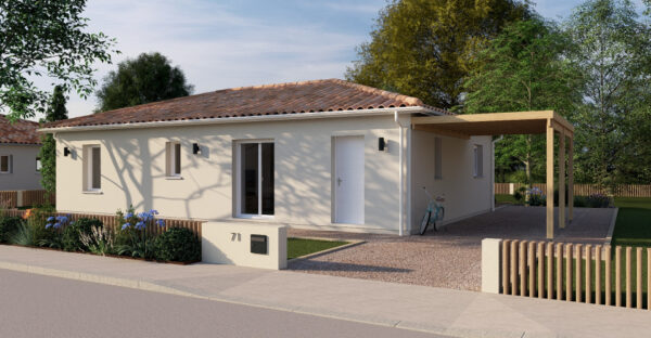 Terrain + maison par Alliance Constructions Aquitaine à Saint-Pardon-de-Conques