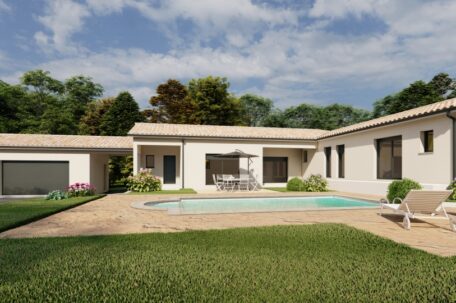Votre terrain à bâtir avec Alliance Constructions Aquitaine sur la comune de Auros