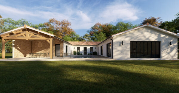 Terrain + maison par Alliance Constructions Aquitaine à Mazères