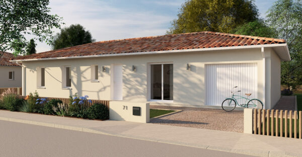Terrain + maison par Alliance Constructions Aquitaine à Saint-Médard-d'Eyrans