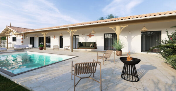 Terrain + maison par Alliance Constructions Aquitaine à Beaupuy